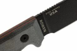 ESEE Model 3 Black Blade, Grey Handle 3P-MB-B Con Funda + Clip Y MOLLE-back -Leatherman Tienda EE ESEE 3P MB B 05 esee knives model 3 ee esee 3p mb b d5