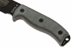 ESEE Model 6 Black Blade, Grey Handle 6P-KO Cuchillo De Supervivencia Sin Funda -Leatherman Tienda EE ESEE 6P KO 03 esee knives model 6 ee esee 6p ko d3