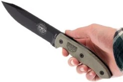 ESEE Model CM6 Black, Cuchillo De Supervivencia Con Funda Kydex + Clip De Cinturón -Leatherman Tienda EE ESEE CM 6 05 esee knives ee esee cm 6 05