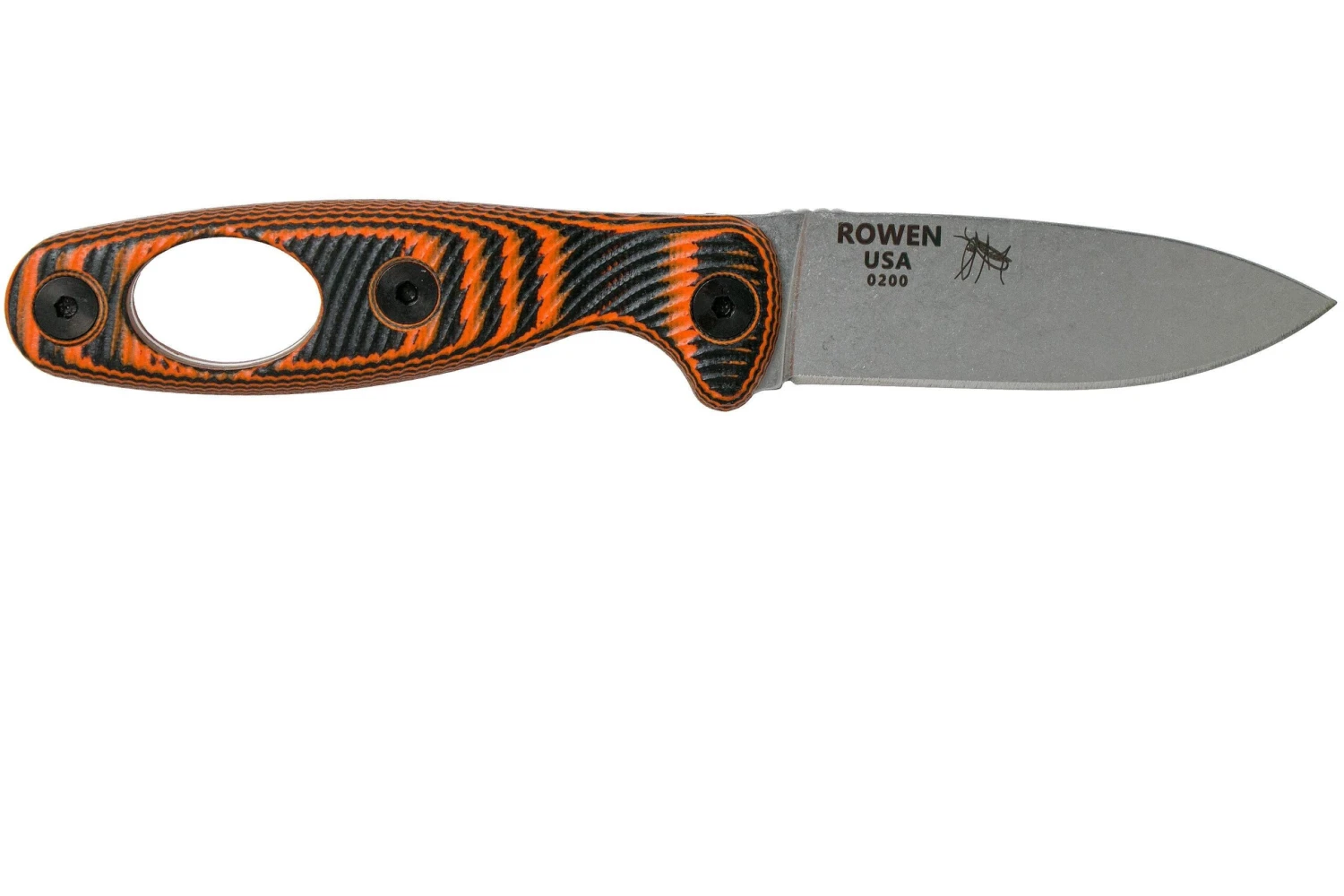 ESEE Xancudo S35VN Black-Orange G10 Con Agujero XAN1-006 Cuchillo Fijo 4 ESEE Xancudo S35VN Black-Orange G10 Con Agujero XAN1-006 Cuchillo Fijo - Imagen 2