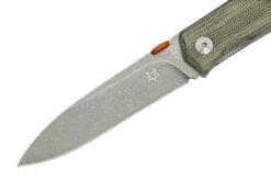 Fox Knives The Sicilian, Satin Green Micarta FX-525MI Navaja, Bob Terzuola Design -Leatherman Tienda FOFX 525MI 03 fox