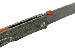 Fox Knives The Sicilian, Satin Green Micarta FX-525MI Navaja, Bob Terzuola Design -Leatherman Tienda FOFX 525MI 06 fox