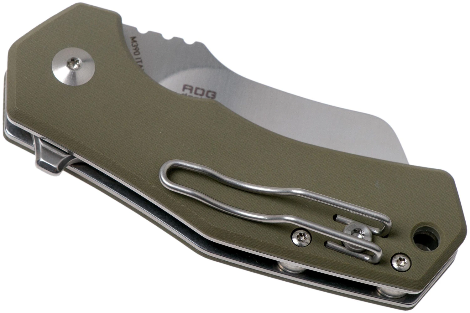 Fox Knives Italicus FX-540G10OD OD Green G10 Navaja, Antonio Di Gennaro Design 6 Fox Knives Italicus FX-540G10OD OD Green G10 Navaja, Antonio Di Gennaro Design - Imagen 4