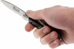 Fontenille Pataud 5 Coqs, Cuerno De Búfalo Crudo, 5CBB -Leatherman Tienda FP5CBB 07 fontenille pataud 5 coqs fp5cbb 07