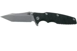 Rick Hinderer Eklipse 3.5” Tanto, CPM 20CV Battle Bronze, Black G10 Navaja