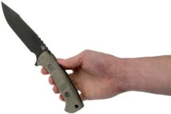 Rick Hinderer Ranch Harpoon Spanto Battle Black Green Micarta Cuchillo De Supervivencia 15 Rick Hinderer Ranch Harpoon Spanto Battle Black Green Micarta Cuchillo De Supervivencia -Leatherman Tienda HRK TRH SPSWBK GM 06 rick hinderer knives