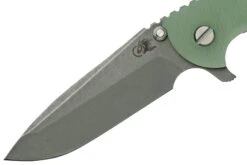 Rick Hinderer XM-18 3.5" Spanto S45VN Stonewash, Battle Bronze, Translucent G10, CPM S45VN Navaja -Leatherman Tienda HRK XM1835S45 BBTG 03 rickhinderer