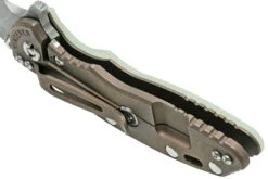 Rick Hinderer XM-18 3.5" Spanto S45VN Stonewash, Battle Bronze, Translucent G10, CPM S45VN Navaja -Leatherman Tienda HRK XM1835S45 BBTG 06 rickhinderer