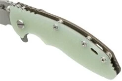 Rick Hinderer XM-18 3.5" Spanto S45VN Stonewash, Battle Bronze, Translucent G10, CPM S45VN Navaja -Leatherman Tienda HRK XM1835S45 BBTG 08 rickhinderer