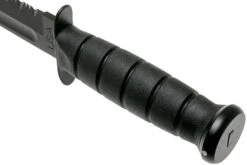 KA-BAR 1212 Cuchillo Fijo, Parcialmente Dentado, Funda De Cuero -Leatherman Tienda KA1212 04 ka bar