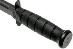 KA-BAR 1212 Cuchillo Fijo, Parcialmente Dentado, Funda De Cuero -Leatherman Tienda KA1212 05 ka bar