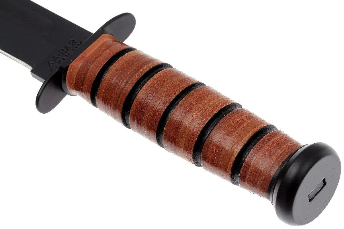 KA-BAR USMC 1217 Plain Edge, Funda De Cuero 5 KA-BAR USMC 1217 Plain Edge, Funda De Cuero - Imagen 3