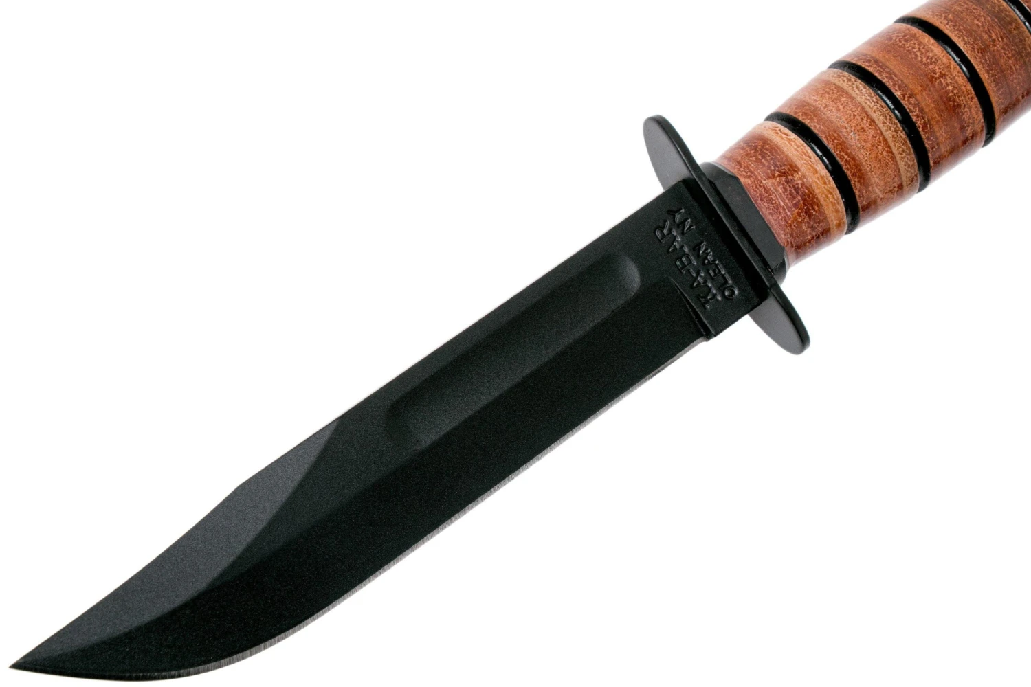 KA-BAR Short USMC Cuchillo 1250, Funda De Cuero 5 KA-BAR Short USMC Cuchillo 1250, Funda De Cuero - Imagen 3