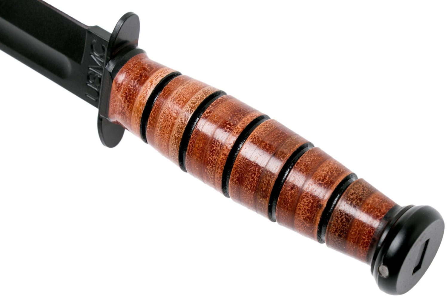 KA-BAR Short USMC Cuchillo 1250, Funda De Cuero 6 KA-BAR Short USMC Cuchillo 1250, Funda De Cuero - Imagen 4