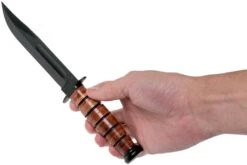 KA-BAR Short USMC Cuchillo 1250, Funda De Cuero 15 KA-BAR Short USMC Cuchillo 1250, Funda De Cuero -Leatherman Tienda KA1250 06 ka bar