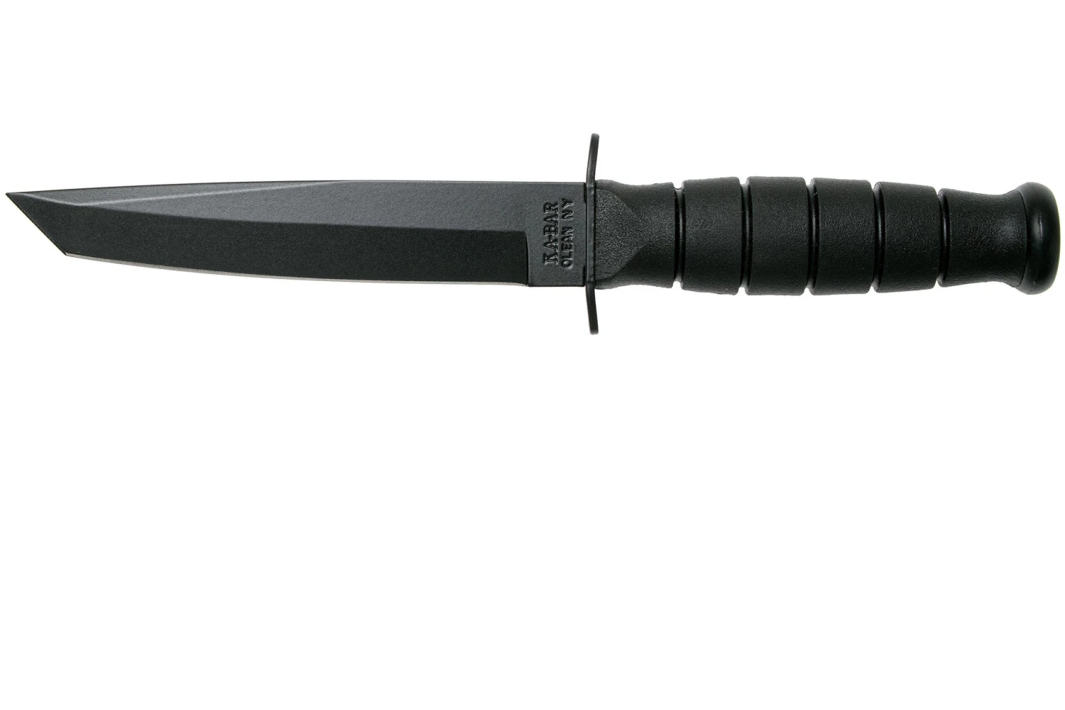 KA-BAR Short Tanto 1254, Cuchillo Fijo, Funda De Cuero 3 KA-BAR Short Tanto 1254, Cuchillo Fijo, Funda De Cuero