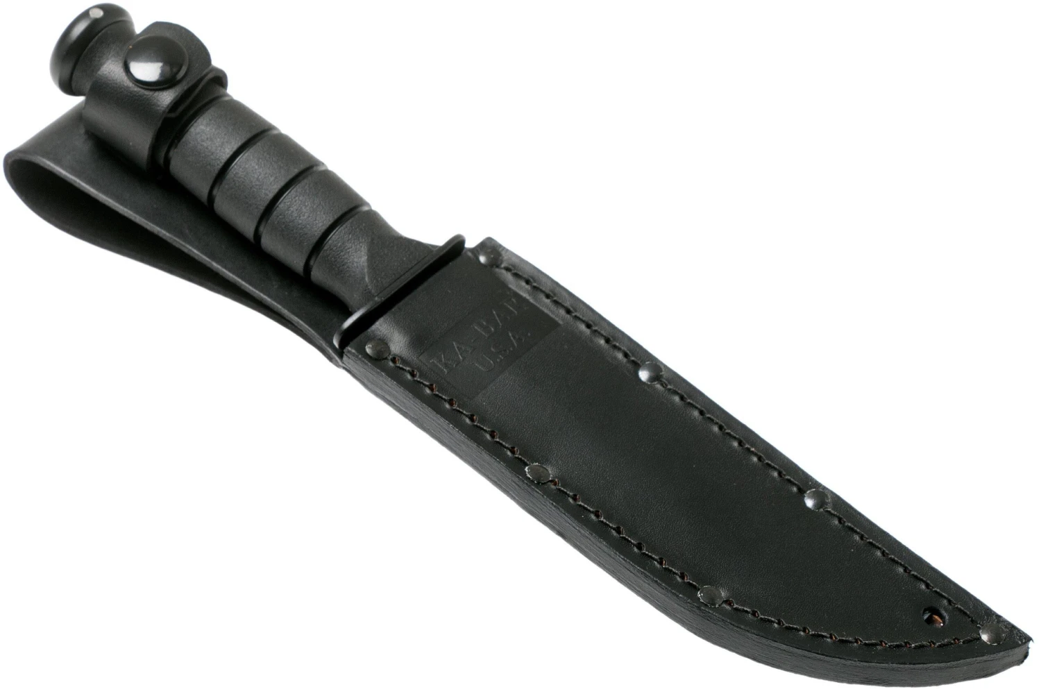 KA-BAR Short 1256, Cuchillo Fijo, Funda De Cuero 9 KA-BAR Short 1256, Cuchillo Fijo, Funda De Cuero - Imagen 7
