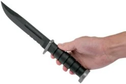 KA-BAR D2 Extreme Fighting Knife 1282, Serrated Blade, Kraton Handle, Funda De Plástico 15 KA-BAR D2 Extreme Fighting Knife 1282, Serrated Blade, Kraton Handle, Funda De Plástico -Leatherman Tienda KA1282 06 ka bar