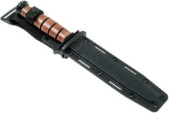 KA-BAR USMC 5017 Borde Liso, Cuero, Funda De Plástico -Leatherman Tienda KA5017 06 ka bar