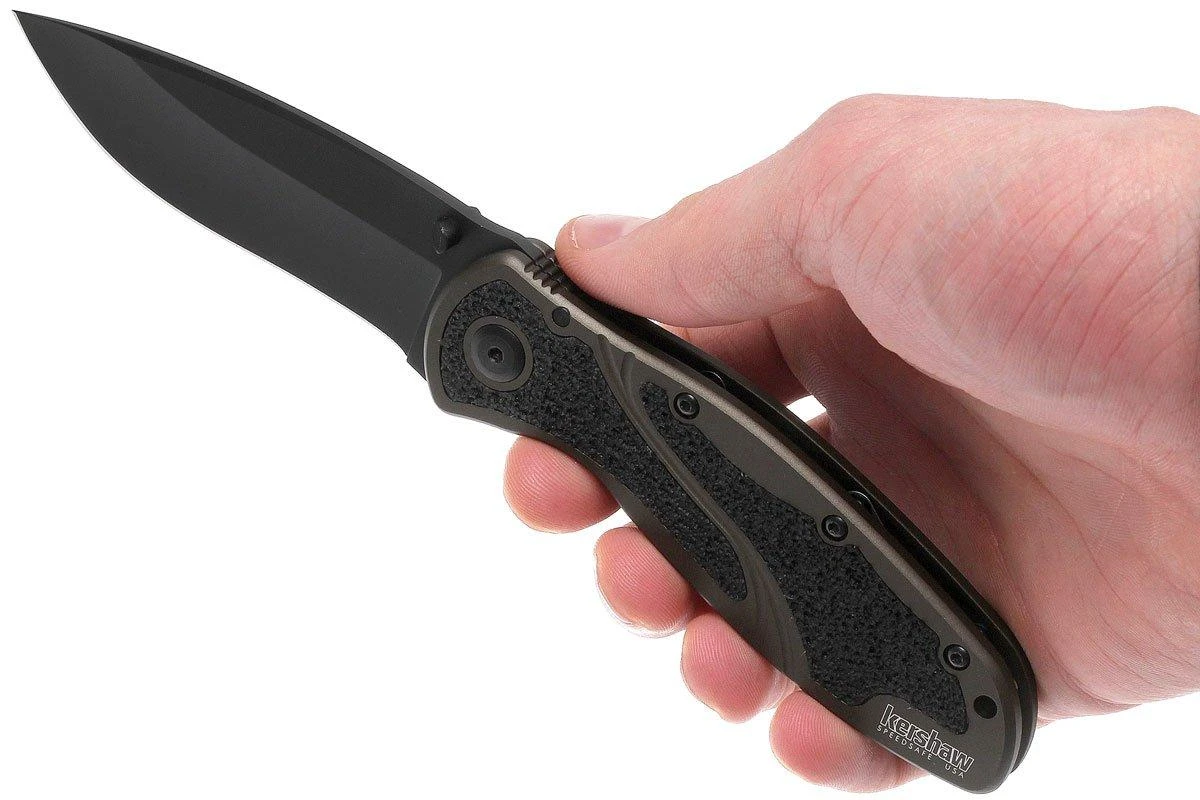 Kershaw 1670OLBLK Blur Black OD-green 10 Kershaw 1670OLBLK Blur Black OD-green - Imagen 8