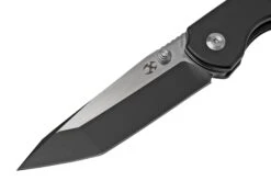 Kansept Warrior T1005T5 Black Tanto, Brown Micarta Navaja, Diseño Kim Ning -Leatherman Tienda KST1005T5 03 kansept