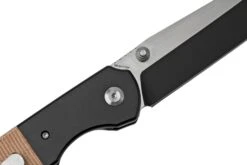 Kansept Warrior T1005T5 Black Tanto, Brown Micarta Navaja, Diseño Kim Ning -Leatherman Tienda KST1005T5 05 kansept