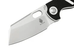 Kizer Vanguard Mini Sheepdog C01C V3488C7 Black And White Micarta, Navaja -Leatherman Tienda KZV3488C7 03 kizer