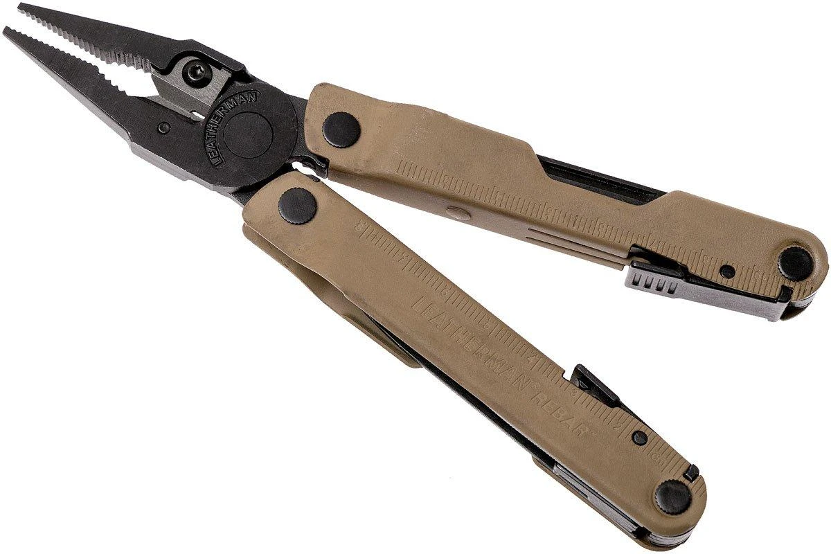 Leatherman Rebar Coyote Multiherramienta, Funda De Nailon 3 Leatherman Rebar Coyote Multiherramienta, Funda De Nailon