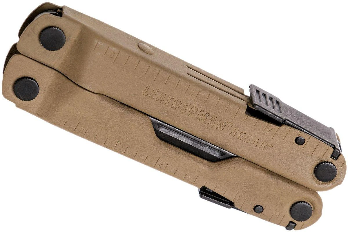 Leatherman Rebar Coyote Multiherramienta, Funda De Nailon 6 Leatherman Rebar Coyote Multiherramienta, Funda De Nailon - Imagen 4