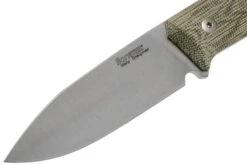 LionSteel B35 CVG Green Canvas Micarta Cuchillo Bushcraft -Leatherman Tienda LI B35 CVG 03 lionsteel
