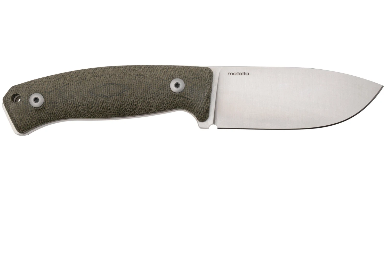 LionSteel M2M CVG Green Canvas Micarta Cuchillo Fijo 4 LionSteel M2M CVG Green Canvas Micarta Cuchillo Fijo - Imagen 2