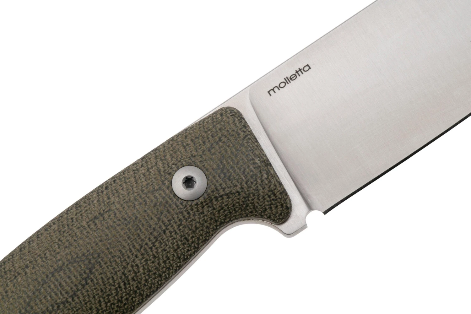 LionSteel M2M CVG Green Canvas Micarta Cuchillo Fijo 7 LionSteel M2M CVG Green Canvas Micarta Cuchillo Fijo - Imagen 5
