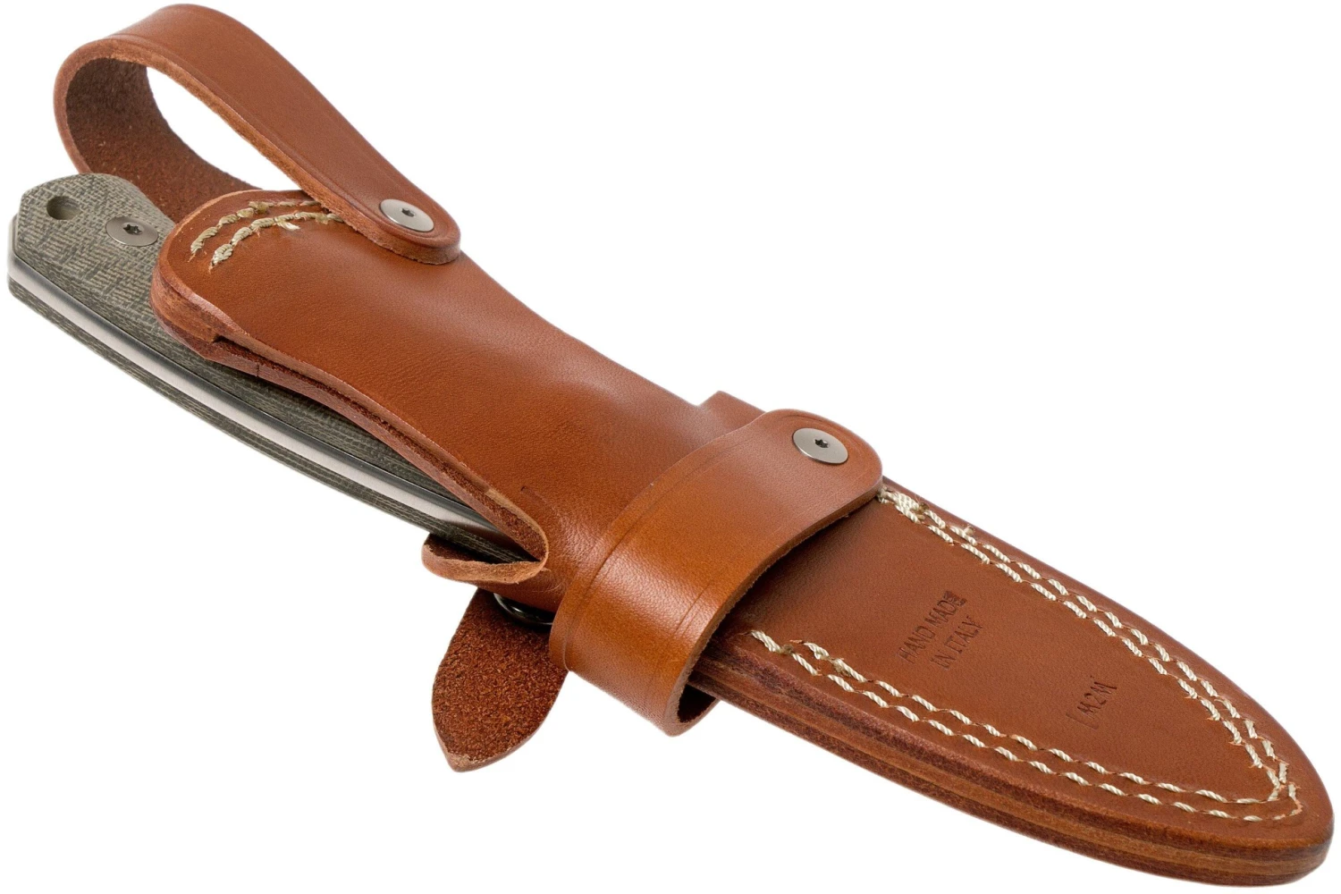 LionSteel M2M CVG Green Canvas Micarta Cuchillo Fijo 9 LionSteel M2M CVG Green Canvas Micarta Cuchillo Fijo - Imagen 7