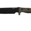LionSteel M7B CVG Black, Green Canvas Micarta Cuchillo Fijo, Molletta Design -Leatherman Tienda LI M7B CVG 01 lionsteel