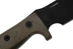 LionSteel M7B CVG Black, Green Canvas Micarta Cuchillo Fijo, Molletta Design -Leatherman Tienda LI M7B CVG 05 lionsteel
