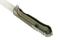 LionSteel Myto MT01A GS Green Aluminium, Satin Navaja, Diseño Molletta -Leatherman Tienda LI MT01A GS 04 lionsteel