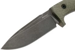 LionSteel T5B-CVG Green Canvas Micarta Black Cuchillo Fijo -Leatherman Tienda LI T5B CVG 03 lionsteel