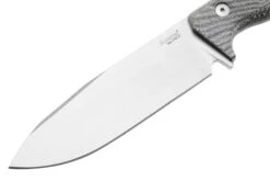 Lionsteel T6 Satin, Black Canvas Micarta T6-CVB Cuchillo Fijo -Leatherman Tienda LI T6 CVB 03 lionsteel