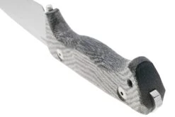 Lionsteel T6 Satin, Black Canvas Micarta T6-CVB Cuchillo Fijo -Leatherman Tienda LI T6 CVB 04 lionsteel