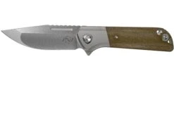 Liong Mah Lanny V2, Green Canvas Micarta, Satin M390 Navaja