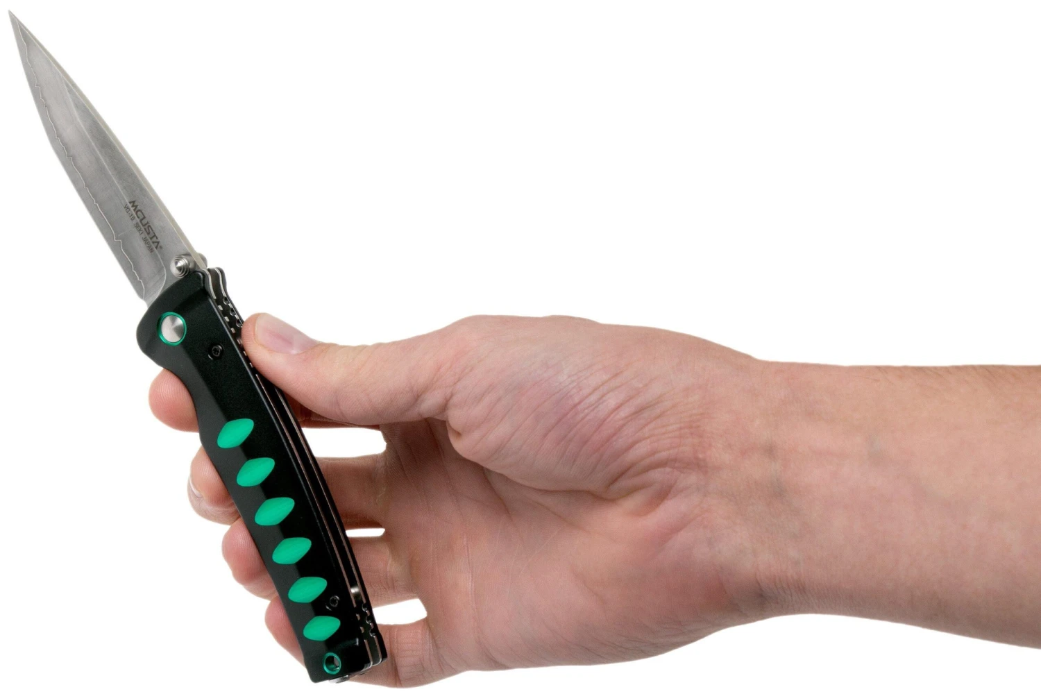 Mcusta MC-0044C Katana, Zwart/verde, Cuchillo De Caballero 10 Mcusta MC-0044C Katana, Zwart/verde, Cuchillo De Caballero - Imagen 8