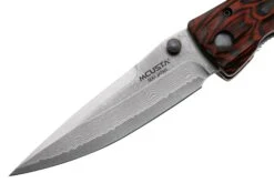 Mcusta MC-0183D Sengoku Tokugawa Ieyasu, Red Pakkawood Handle, Cuchillo De Caballero 14 Mcusta MC-0183D Sengoku Tokugawa Ieyasu, Red Pakkawood Handle, Cuchillo De Caballero -Leatherman Tienda MC 0183D 03 mcusta