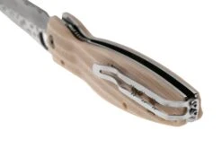 Mcusta MC-0185G Sengoku Uesugi Kenshin SPG2, White Micarta, Cuchillo De Caballero -Leatherman Tienda MC 0185G 04 mcusta