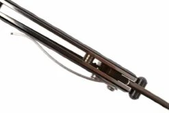 Mcusta MC-114BD Forge Shadow, Negro, Cuchillo De Caballero -Leatherman Tienda MC114BD 05 mcusta tsuchi zwart aluminium damast mc114bd d5