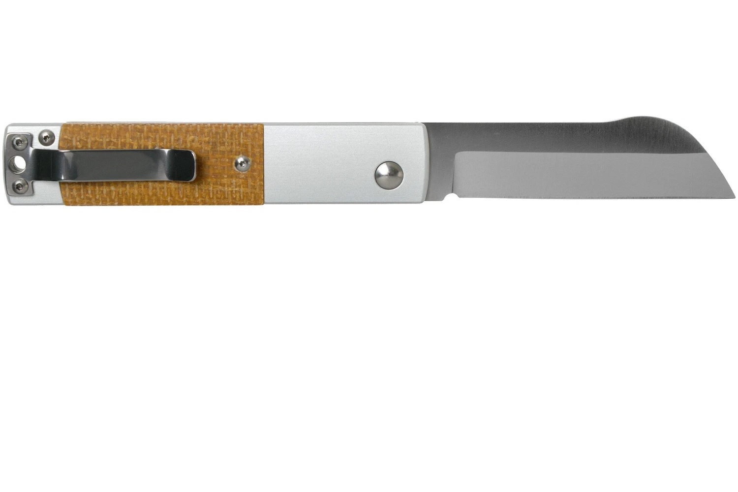 Maserin In-Estro Brown Micarta 165/MCM Navaja Slipjoint 4 Maserin In-Estro Brown Micarta 165/MCM Navaja Slipjoint - Imagen 2