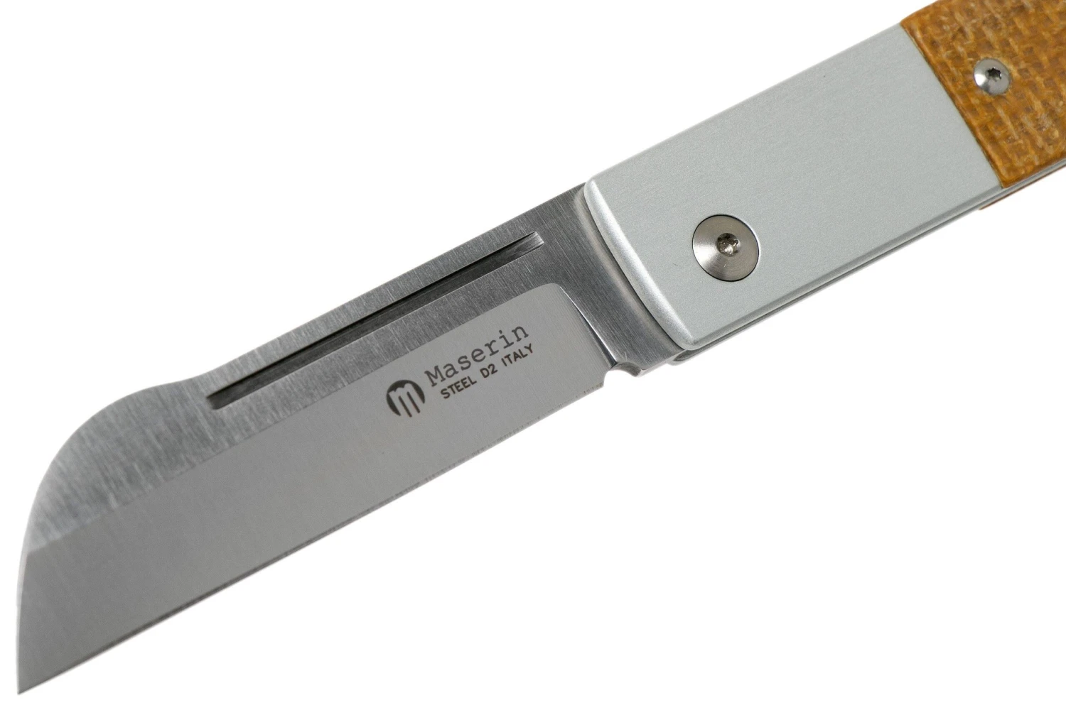 Maserin In-Estro Brown Micarta 165/MCM Navaja Slipjoint 5 Maserin In-Estro Brown Micarta 165/MCM Navaja Slipjoint - Imagen 3