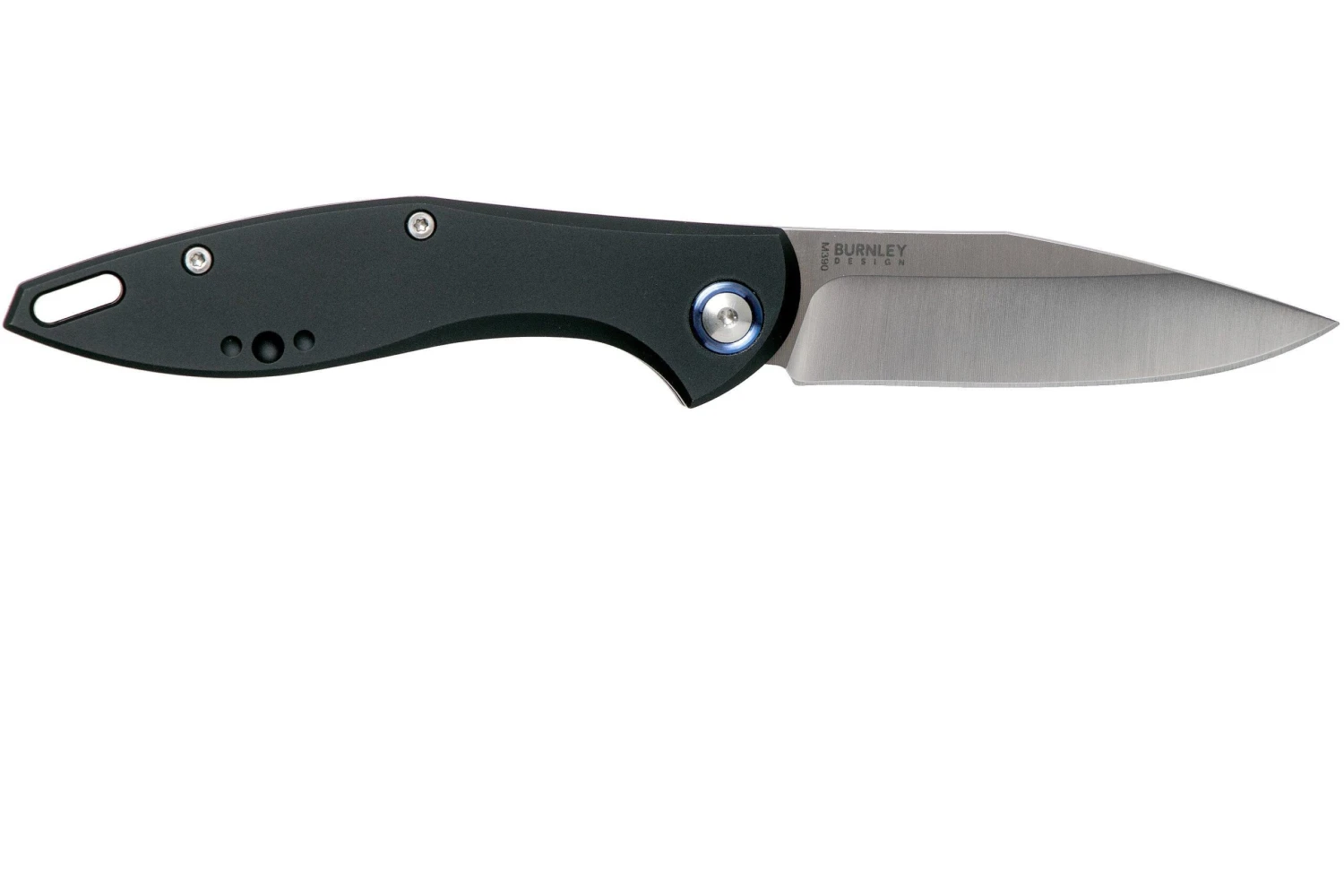 MKM Fara MY01-A Black Aluminum Navaja, Lucas Burnley Design 4 MKM Fara MY01-A Black Aluminum Navaja, Lucas Burnley Design - Imagen 2