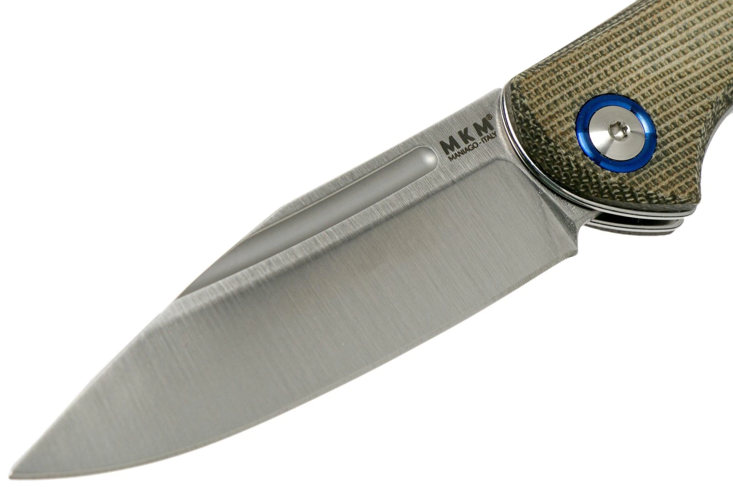 MKM Fara MY01-GC Green Micarta Navaja, Lucas Burnley Design 5 MKM Fara MY01-GC Green Micarta Navaja, Lucas Burnley Design - Imagen 3