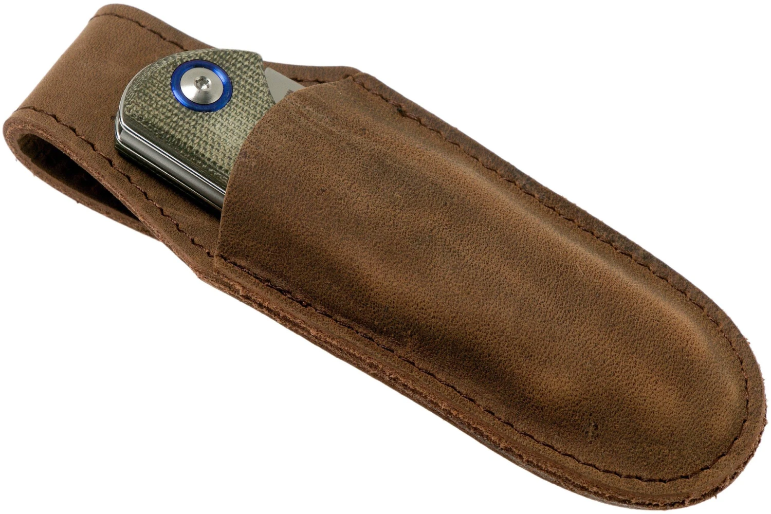 MKM Fara MY01-GC Green Micarta Navaja, Lucas Burnley Design 10 MKM Fara MY01-GC Green Micarta Navaja, Lucas Burnley Design - Imagen 8