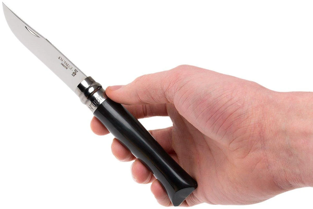 Opinel Navaja No. 8 Luxury Range, Acero Inoxidable, Cuerno De Búfalo 9 Opinel Navaja No. 8 Luxury Range, Acero Inoxidable, Cuerno De Búfalo - Imagen 7